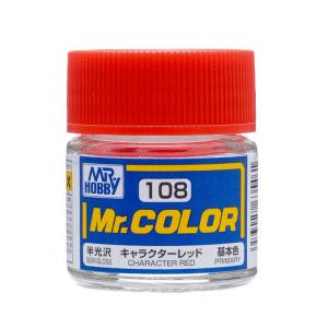 GSIクレオス ミスターホビー C108 Mr.カラー キャラクターレッド 10ml GSI クレオス