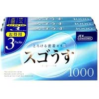 ジェクス スゴうす 1000 12コ入×3P