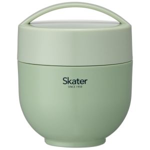 スケーター SKATER スケーター くすみグリーン 弁当箱 抗菌 カフェ丼 保温 保冷 ランチジャー 総容量 540ml LDNC6AG