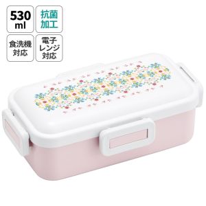 スケーター SKATER スケーター 天平文様 夢幻 薄紅 抗菌ふわっと弁当箱 530ml PFLB6AG