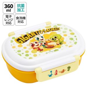 スケーター SKATER スケーター ギガントサウルス 抗菌 ふわっとタイト ランチBOX 360ml QAF2BAAG