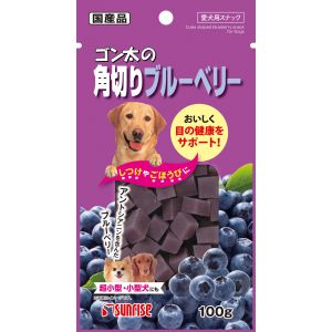 マルカン MG マルカン ゴン太の角切りブルーベリー 100g 犬 おやつ