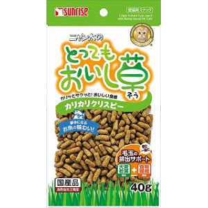 マルカン MG マルカン ニャン太のとってもおいし草 カリカリクリスピー 40g SNY-039