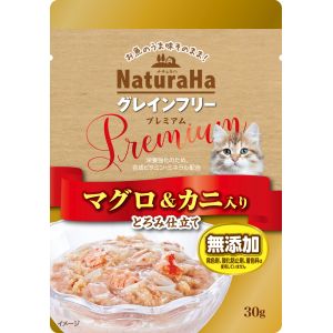 マルカン MG マルカン ナチュラハ グレインフリー Premium マグロ＆カニ入り とろみ仕立て 30g