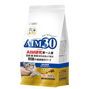 マルカン MG マルカン AIM30 室内成猫用 健康な尿路 毛玉ケア 600g 2371250