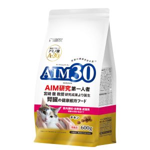 マルカン MG マルカン AIM30 室内避妊 去勢後成猫用 健康な尿路 毛玉ケア 600g 2371240