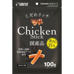 マルカン MG マルカン こだわリッチ チキンスティック 100g MG