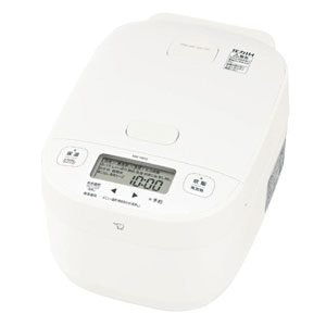 象印 ZOJIRUSHI 象印 ZOJIRUSHI NW-YB10-WA 極め炊き 圧力IH炊飯ジャー 5.5合炊き ホワイト