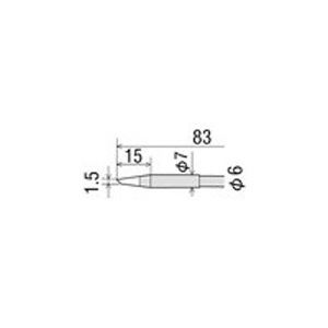 太洋電機 グット goot グット RD-68D 替こて先 φ6-8×88mm goot 太洋電機