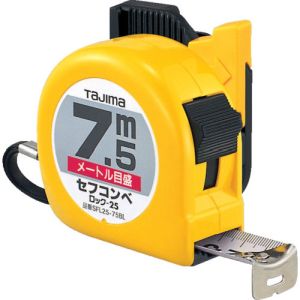 タジマ TAJIMA タジマ SFL25-75BL セフコンベ ロック-25 7.5m メートル目盛