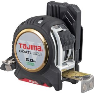 タジマ TAJIMA タジマ GASFGLWM2550S 剛厚セフGロックダブルマグ25 5.0m尺相当目盛付