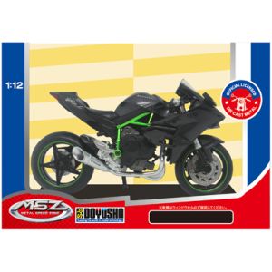 童友社 童友社 50220 1/12 塗装済完成品 Kawasaki Ninja H2R 黒