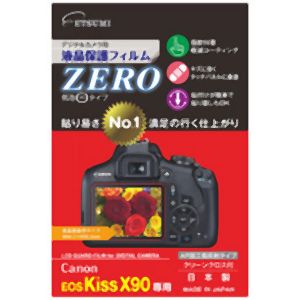 エツミ エツミ デジタルカメラ用液晶保護フィルムZERO Canon EOS kiss X90専用 E-7364