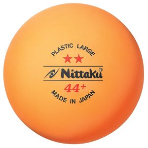 ニッタク Nittaku ニッタク 卓球ボール プラスチック 44ミリ ラージ 2スター 2ダース入り NB1032 Nittaku