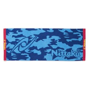 ニッタク Nittaku ニッタク 卓球アクセサリー カモフラミッドタオル ブルー 09 NL9219 Nittaku