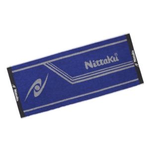 ニッタク Nittaku ニッタク 卓球アクセサリー ラインミッドタオル ブルー グレー LM1 NL9234 Nittaku