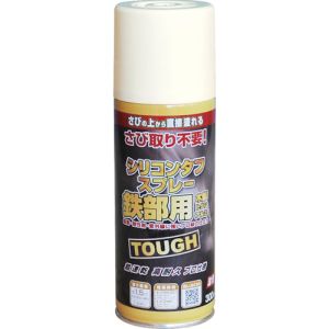 ニッぺ ニッぺ 28T002-300 油性シリコンタフスプレー 300ml アイボリー 2