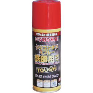 ニッぺ ニッぺ 28T005-300 油性シリコンタフスプレー 300ml レッド 2