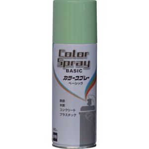 ニッぺ ニッぺ 4976124266140 水性カラースプレー ベーシック 400ml ライトグリーン HKU015