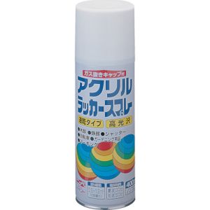 ニッぺ ニッぺ 4976124270147 アクリルラッカースプレー 400ml ホワイト HWE001-400