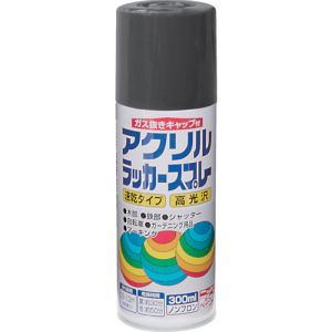 ニッぺ ニッぺ 4976124270437 アクリルラッカースプレー 300ml ダークグレー HWE004-300