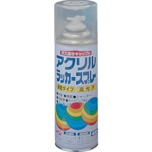 ニッぺ ニッぺ 4976124270840 アクリルラッカースプレー 400ml 透明クリヤー HWE008-400