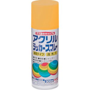 ニッぺ ニッぺ 4976124271137 アクリルラッカースプレー 300ml イエロー HWE011-300