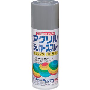 ニッぺ ニッぺ 4976124272233 アクリルラッカースプレー 300ml シルバーメタリック HWE022-300