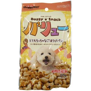 ドギーマンハヤシ DoggyMan ドギーマン ドギースナックバリュー とてもちっちゃなごほうびパン 60g 2085670