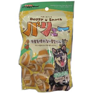 ドギーマンハヤシ DoggyMan ドギーマン ドギースナックバリュー 牛皮を使わない骨型ガム 5本 2085760