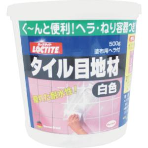 ヘンケルジャパン Henkel ロックタイト DTM-500 白タイル目地材 500g