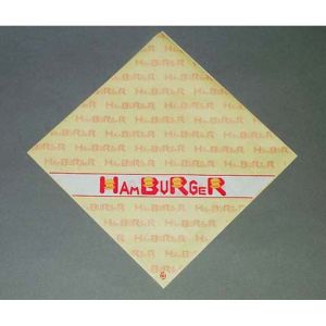 福助工業 FUKUSUKE バーガー袋 ハンバーガー (100枚入 ) 22