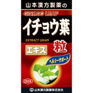 山本漢方製薬 山本漢方製薬 イチョウ葉粒100% 280粒