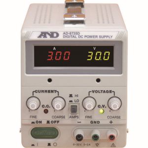 エーアンドデイ A&D A&D AD8735D 直流安定化電源トラッキング動作可能LEDデジタル表示 エーアンドデイ