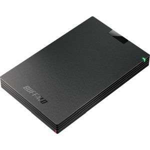 バッファロー バッファロー HD-PCG1.0U3-BBA ミニステーション USB3.1 Gen.1 対応 ポータブルHDD スタンダードモデル ブラック 1TB
