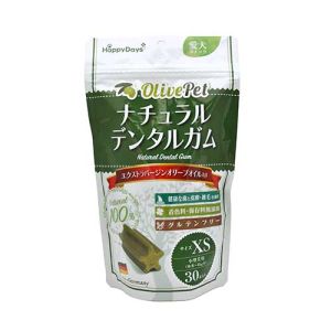 ラブリーペット OlivePet ラブリーペット ナチュラルデンタルガム XS 30本入り 犬 歯磨き