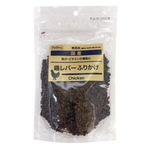 ペットプロジャパン PetPro ペットプロジャパン 国産おやつ 無添加 鶏レバーふりかけ 100g PetPro