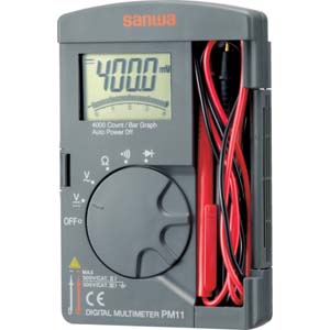 三和電気計器 サンワ SANWA サンワ PM11 ポケット型デジタルマルチメータ 三和電気計器 SANWA