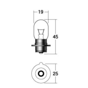 M＆H M＆H 1P2063 ノーマルバルブ ヘッドキュウ 12V18W クリア