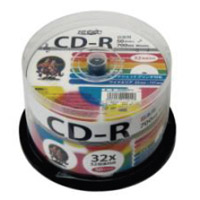 ハイディスク HI DISC ハイディスク HDCR80GMP50 CD-R CDR 700MB 50枚 音楽用 磁気研究所