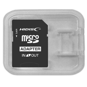 ハイディスク HI DISC SDカード変換アダプター HD-MCCASE1CA