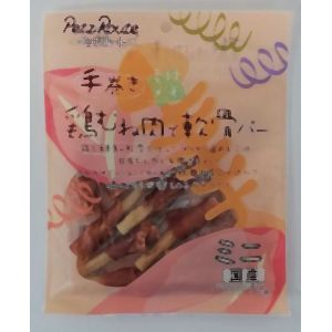 ペッツルート PetzRoute ペッツルート 鶏むね肉で軟骨バー ミニ 12本