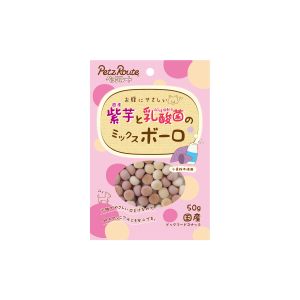 ペッツルート PetzRoute ペッツル 紫芋と乳酸菌のミックスボーロ 50g