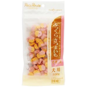 ペッツルート PetzRoute ペッツルート ふっくらさつまいも イチゴ 100g