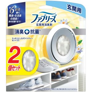 P&G P&G ファブリーズ W消臭玄関用消臭剤+抗菌 ホワイトティー&シトラス 7mL×2 