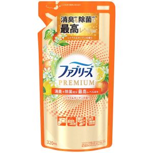 P&G P&G ファブリーズ 消臭スプレー 布用 PREMIUM シトラス&ガーデン つめかえ 320mL