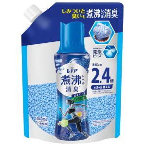 P&Gジャパン P&Gジャパン レノア 超消臭 煮沸レベル消臭 抗菌ビーズ SPORTS クールリフレッシュ&シトラス つめかえ用 特大サイズ 1040mL