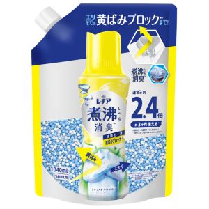 P&Gジャパン P&Gジャパン レノア 超消臭 煮沸レベル消臭 抗菌ビーズ 黄ばみブロッカー シトラスホワイト つめかえ用 特大サイズ 1040mL