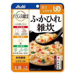アサヒグループ食品 Asahi アサヒ バランス献立 ふかひれ雑炊 100g