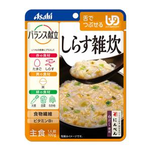 アサヒグループ食品 Asahi アサヒ バランス献立 しらす雑炊 100g